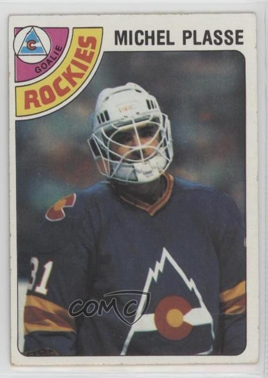 1978-79 Topps Michel Plasse #36 0kz8