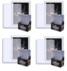 (40 Count) BCW Thick 138pt Toploader Card Holders Great For Relics 3.5 mm