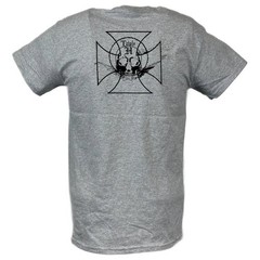 Triple H Genibus Nitito Canis Skull Kings Grey T-shirt