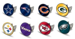 Laser Cut Metal Hitch Cover – Truck Hitch Cover- NFL Football – Pick Your Team