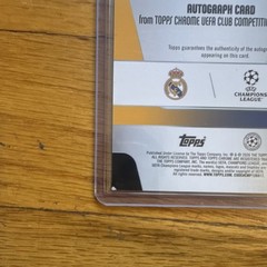 Topps Chrome 2025-26 Arda Güler Gold Refractor Auto #CA-AR /50 Real Madrid