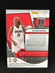 Rhyne Howard 2022 WNBA Revolution Base #89 RC Atlanta Dream Rookie