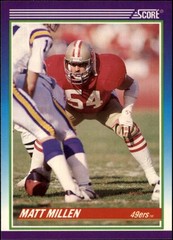 1990 Score #514 Matt Millen – FB