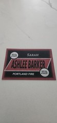 SARAH ASHLEE BARKER SIGNED AUTO 2026 PORTLAND FIRE CARD # 1 WNBA