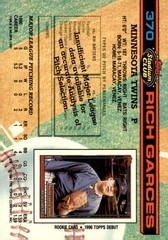 1991 Stadium Club #370 Rich Garces