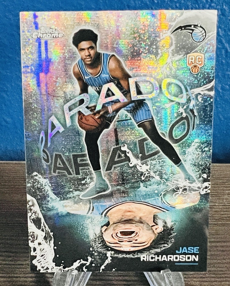 2025-26 Topps Chrome Basketball Jase Richardson Rookie Paradox SSP Case Hit PX30