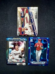 Eli Willits 3-Card Lot 2025 Bowman Draft Night #BDN-1 Prized Prospects #PP-1