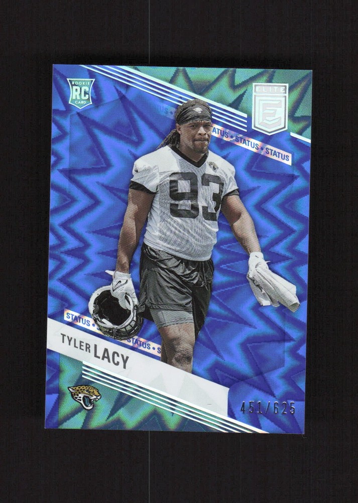 2023 Donruss Elite Status Explosion #190 Tyler Lacy Jacksonville Jaguars #/625