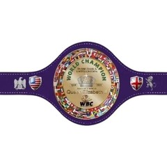 WBC Queen Elizabeth UK Wrestling Championship Replica Boxing Belt Adult Size 3D