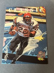 1994 Classic NFL Draft Marshall Faulk #102 FOOTBALL San Diego STATE Cartoon