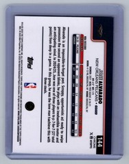 2025-26 Topps Chrome #144 Jose Alvarado Blue X-Fractor