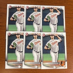 2025 Bowman Draft Joseph Dzierwa (6) Card 1st Bowman Lot Orioles #BD-186