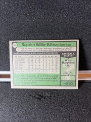 1979 Topps – Willie Wilson #409 (RC)