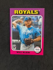 2024 Topps Heritage High Number Will Klein #723 High Number SP RC
