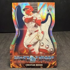 2026 Bowman Chrome Christian Moore Power Chords Die Cut Rookie