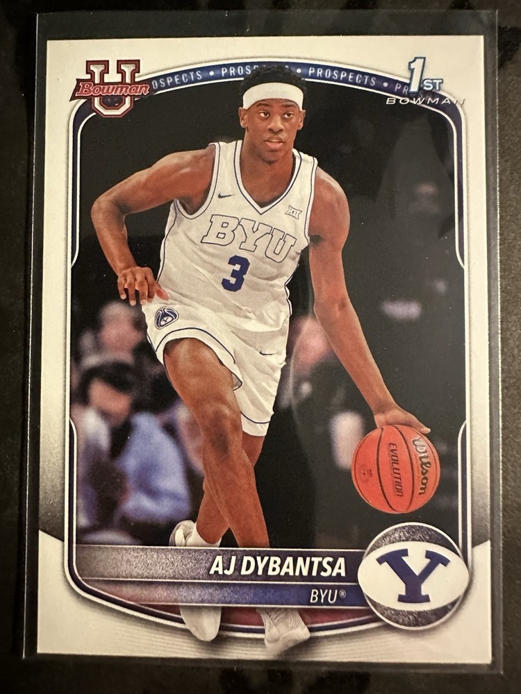 2025-26 Bowman Basketball #BCP-1 AJ Dybantsa 1st Chrome Prospect Rookie Card