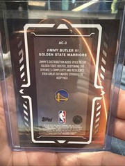 Jimmy Butler III Warriors 2025 Topps Chrome Gold Refractor Activators #AC-2 /50