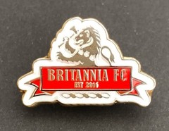 Britannia FC Non-League football pin badge