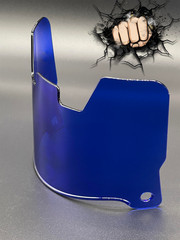 Clear Blue Full Size Helmet Visor Replica/Speed/Flex Compatible