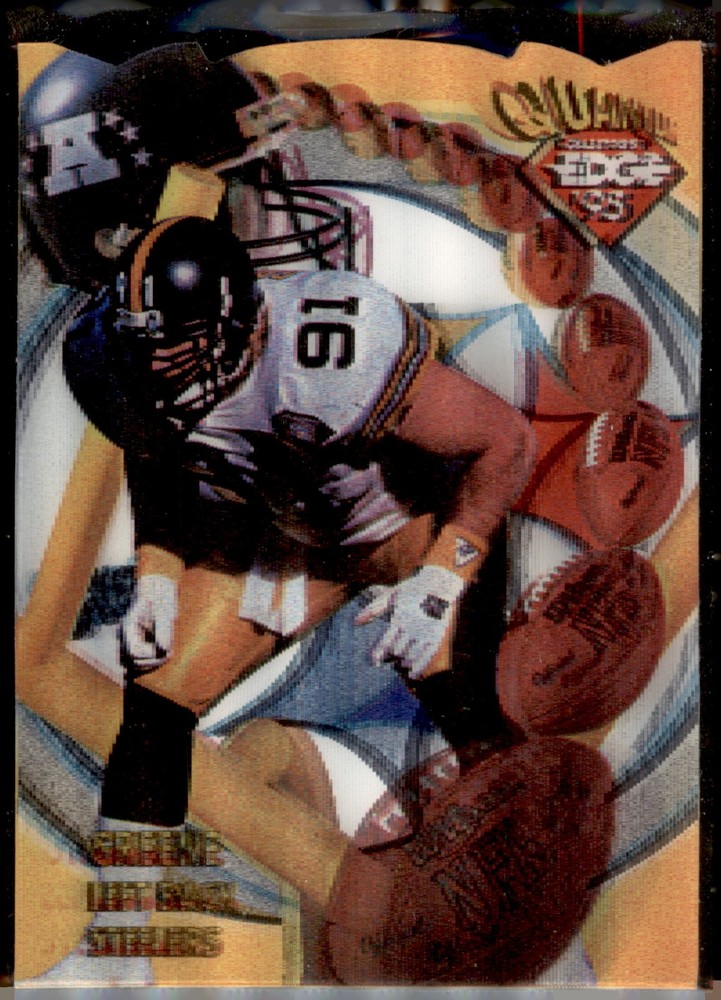 1995 Collector&rsquo;s Edge #10 Kevin Greene EdgeTech Quantum Motion