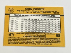 1989 Donruss Baseball Bonus MVP&rsquo;s #BC-1 – Kirby Puckett – Minnesota Twins
