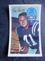 1970 Kellogg&rsquo;s 3-D Football Cards Complete Your Set You U Pick From List 1-60
