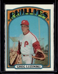 1972 Topps #112 Greg Luzinski Philadelphia Phillies VG-EX/EX
