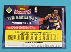 1992-93 Topps Archives #123 Tim Hardaway Golden State BASKETBALL Card 5G