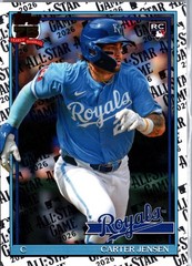 2026 Topps – 1991 Design Variation Carter Jensen ASG Foil #91B2-4 (RC) – Royals