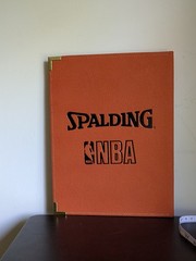 Spalding Official Game Ball NBA Portfolio Folder for Utah Jazz 9.5 x 12