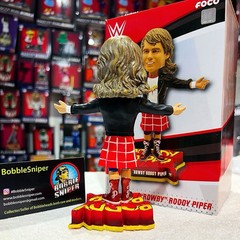 ROWDY RODDY PIPER WWE WWF Wrestling Legend 6” Exclusive Bobblehead