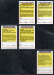 1993 Topps Black Gold Baseball Winner Redemption/Redeemed Cards – You Pick