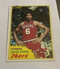 1981-82 Topps – Julius Erving #30 Philadelphia 76ers