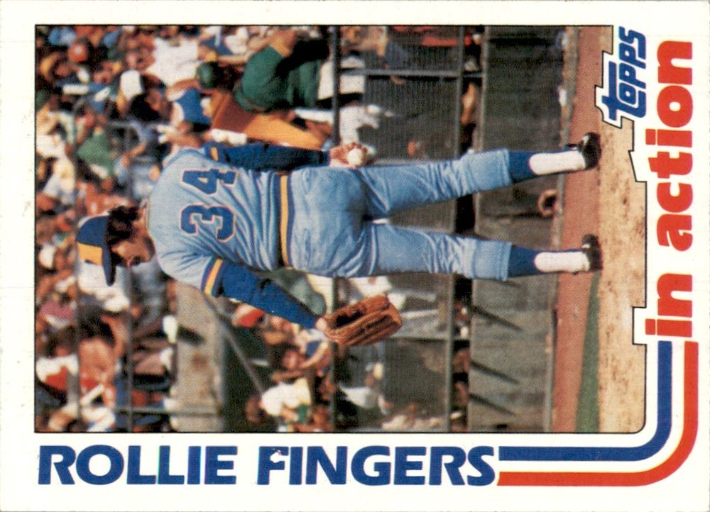 1975 Topps Rollie Fingers Oakland Athletics #21