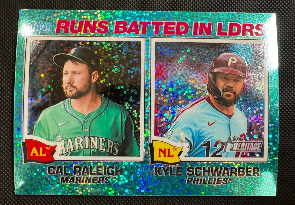2026 Topps Heritage Chrome Aqua Sparkle #1-#400 – You Pick – FREE SHIPPING