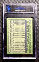 1982 Topps #84 Rennie Stennett San Francisco Giants ISA 10 GEM MINT