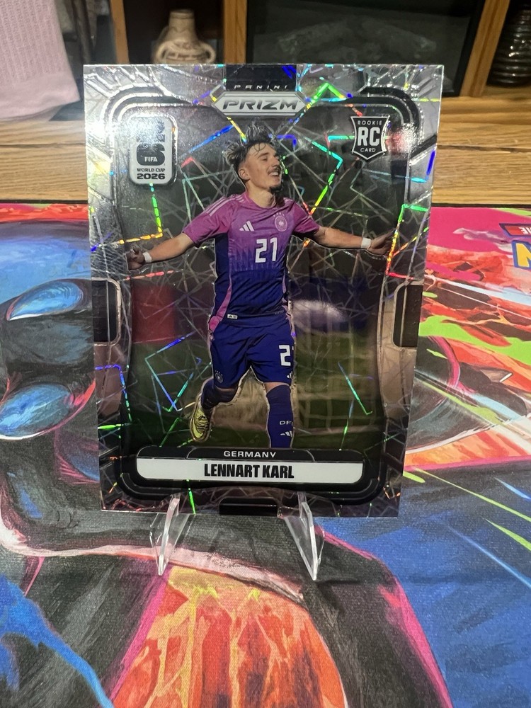 Prizm FIFA 2026 World Cup Lennart Karl Lazer Refractor #58