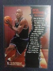 1996-97 Fleer Metal Mitch Richmond #244 Metal Shredders