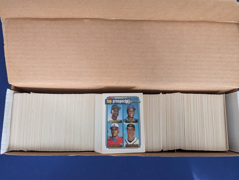 1992 Topps Gold Winners Baserball COMPLETE SET #1-792 Chipper Thome Ramirez RC