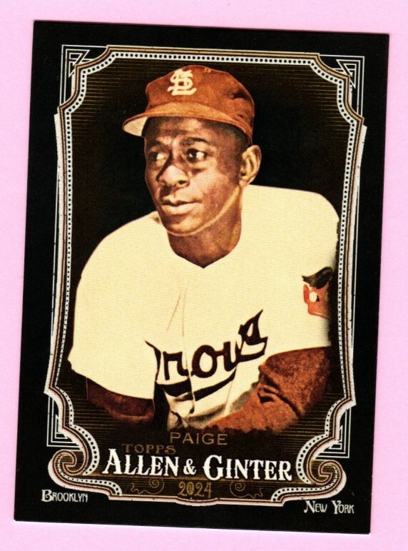 2024 Topps Allen & Ginter X Satchel Paige #134 St. Louis Browns
