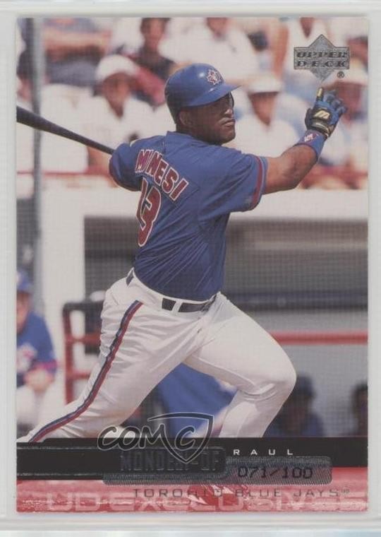 2000 Upper Deck UD Exclusives Silver 71/100 Raul Mondesi #517 r5o