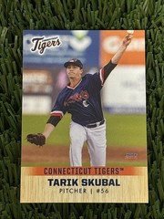 Tarik Skubal 2018 Connecticut Tigers 1st Card Minor League RC Rookie Card Tigers