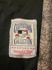Mike Piazza NY Mets Mitchell Ness Cooperstown Collection Sz 56 Jersey 3XL Black
