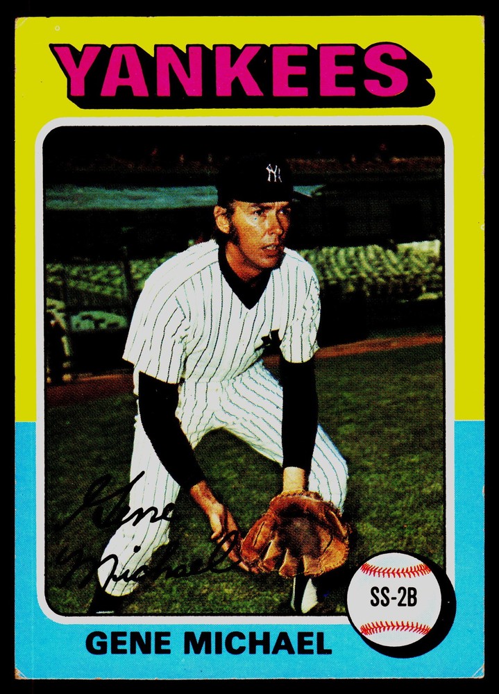 1975 Topps #608 Gene Michael – VG