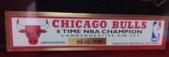 Pro Specialties Group Chicago Bulls 6-Time NBA Champions Factory Sealed Pin Set