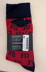 NEW Cleveland Clothing Company CLE Guardians Colors Navy and Red Small / Medium