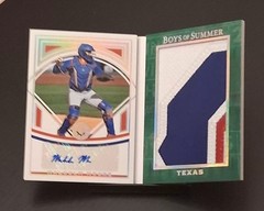 25 Panini Boys of Summer #JSB-MMR Malcolm Moore Jumbo Swatch Sign. Booklet 09/15