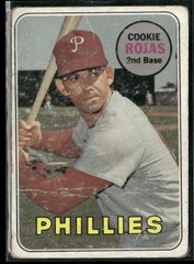 1969 Topps Cookie Rojas Philadelphia Phillies #507