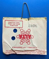 Vintage 1980s Alta Utah Ski Lift Ticket – Skiing & Snowboarding Resort – Harry