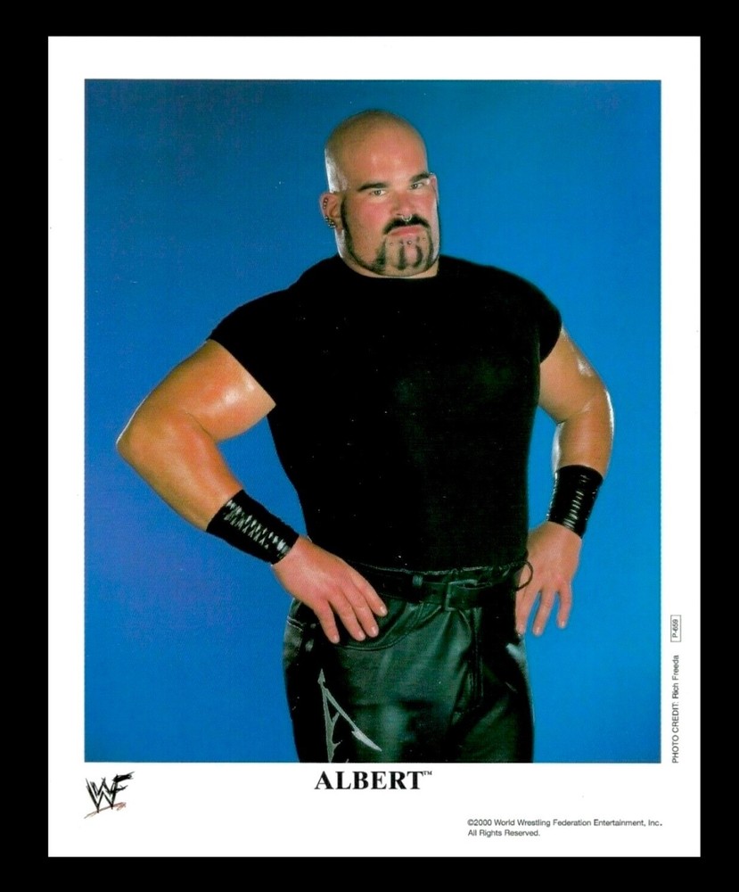 WWE ALBERT P-659 OFFICIAL LICENSED ORIGINAL 8X10 PROMO PHOTO VERY RARE